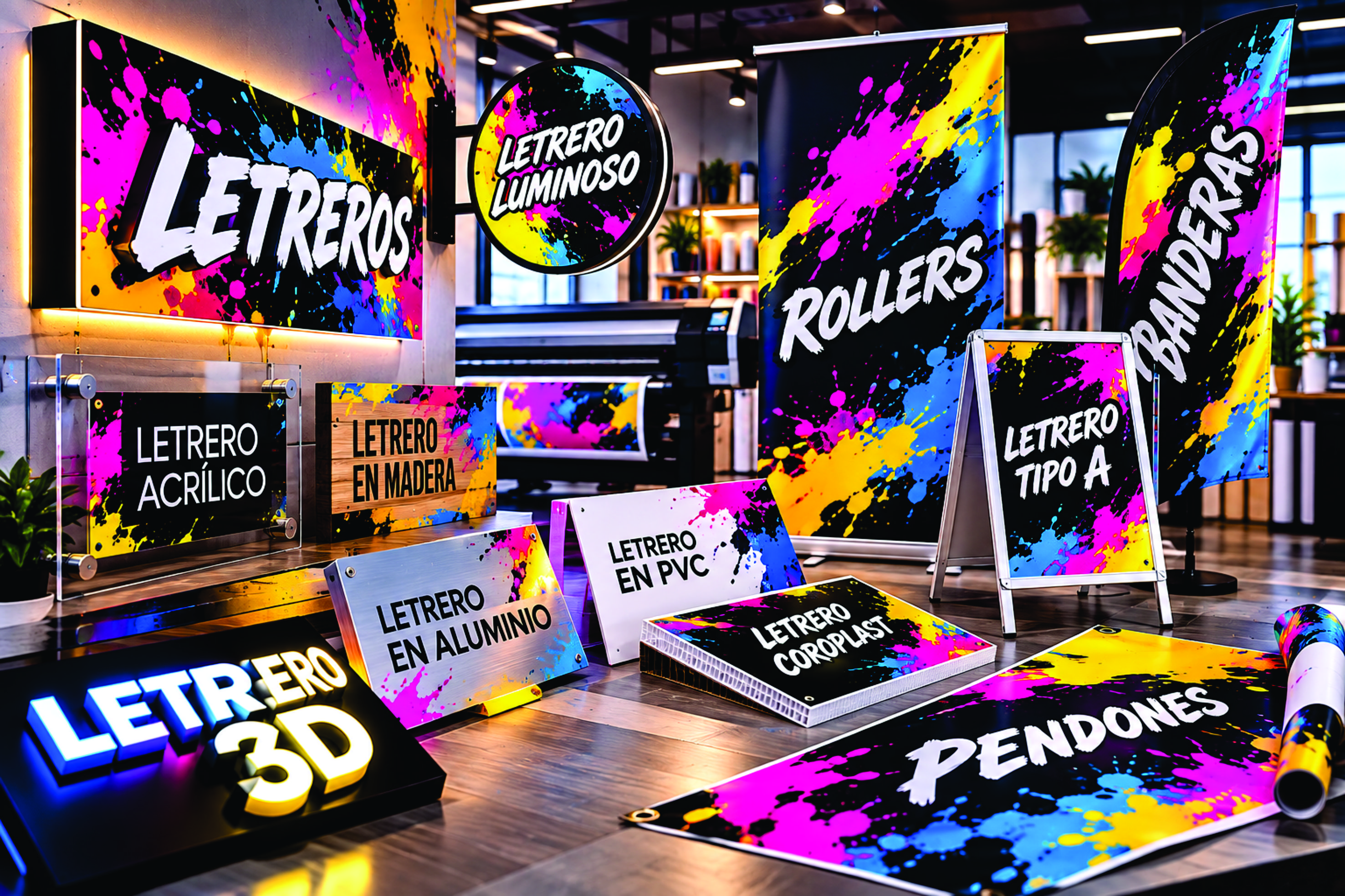 Letreros publicitarios 1