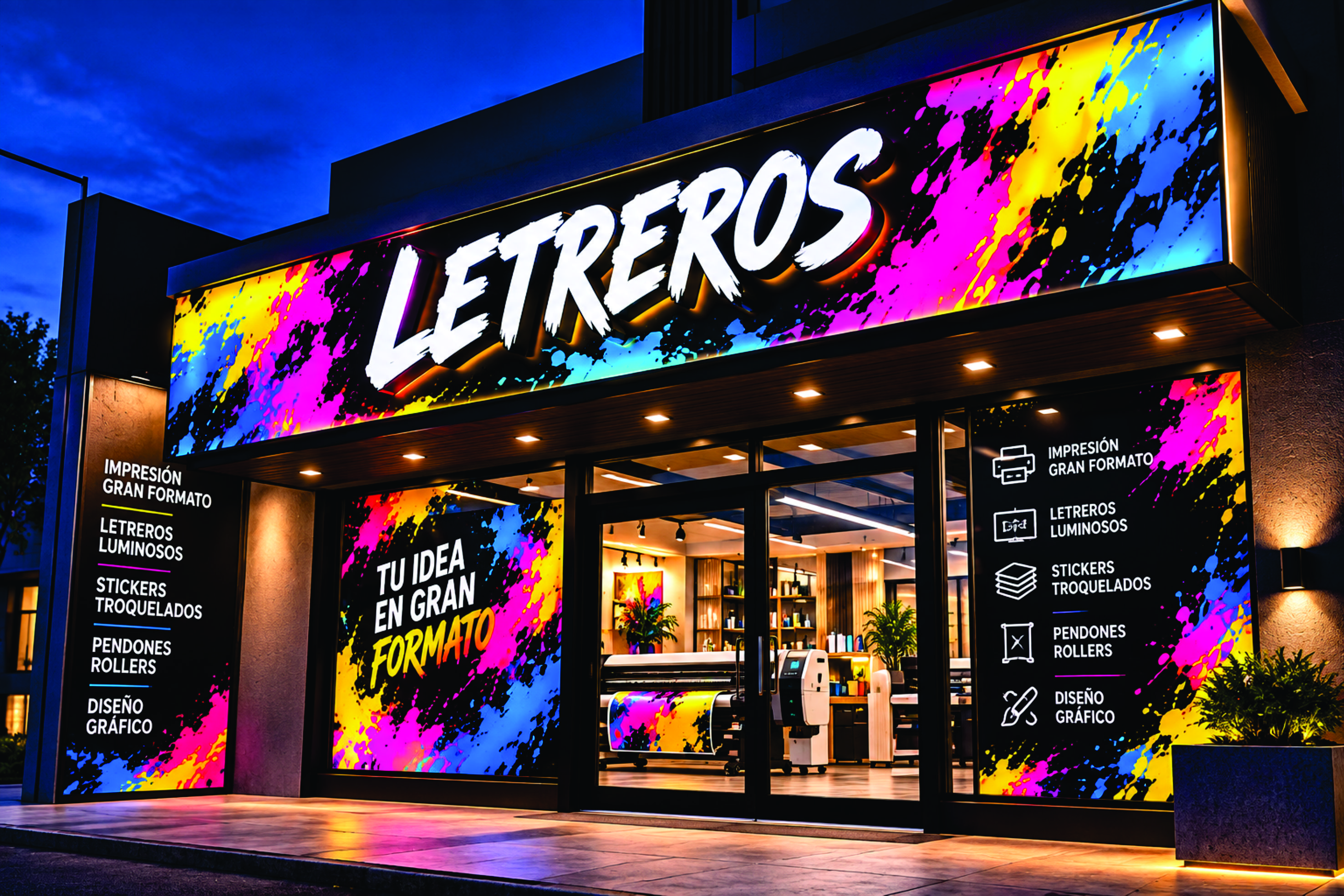 Letreros publicitarios 2